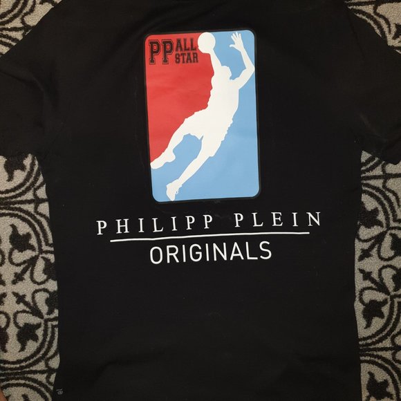 Phlipp Plein Skull Basketball eye-catching t-shirt - Picture 2 of 4